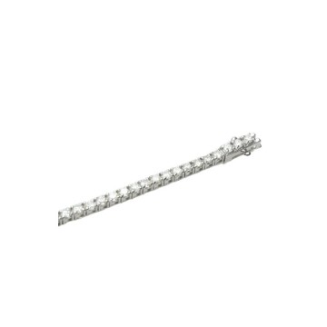 BF Bracciale tennis montatura a filo base quadrata