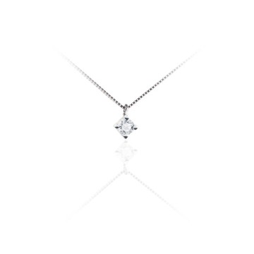 PG Ciondolo griffe quadrate diamantato