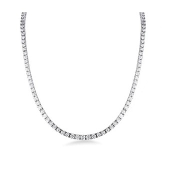 CLT01 Collana tennis griffe quadrate diamantate
